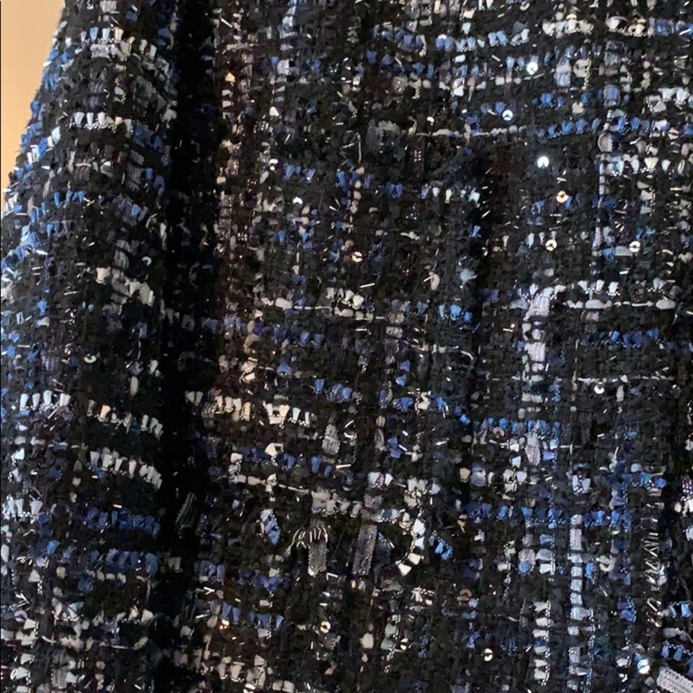 Bagatelle Metallic Women’s Tweed Jacket - Picture 4 of 5